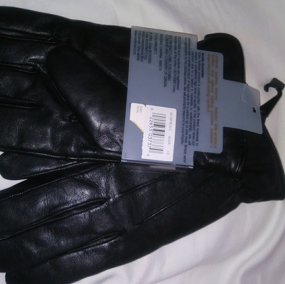 NWT Leather Gloves - Picture 2 of 2